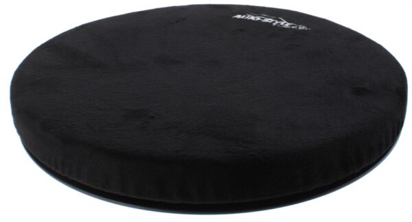 Chaises coussins coussin pivotant Comfortline 39 cm en polyester noir - AutoStyle – Image 6