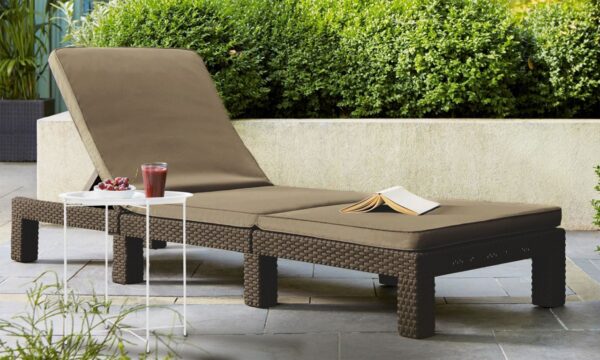 Table d'appoint Ø 47 H 51 2ème choix table de jardin table de balcon table de terrasse ronde Alberta métal petit ver – Image 3