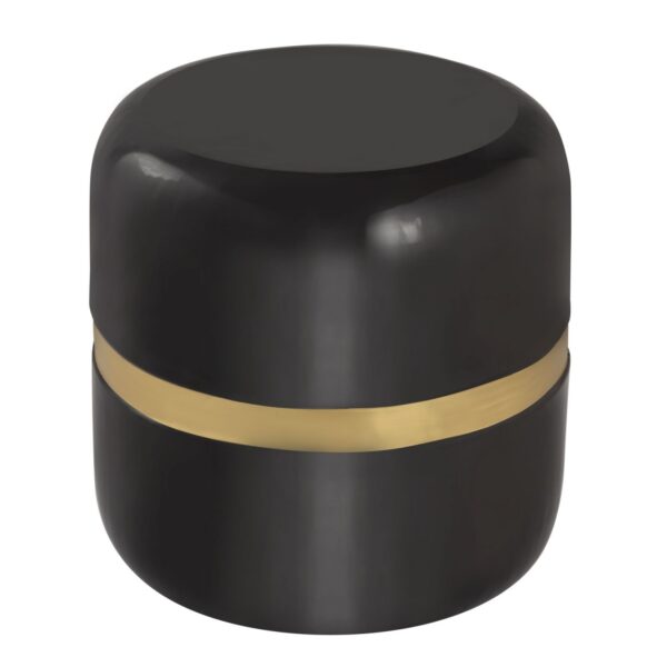 Table d'appoint décorative ronde ø 34 H 36 cm lampe table canapé table Beverley métal et émail – Image 4