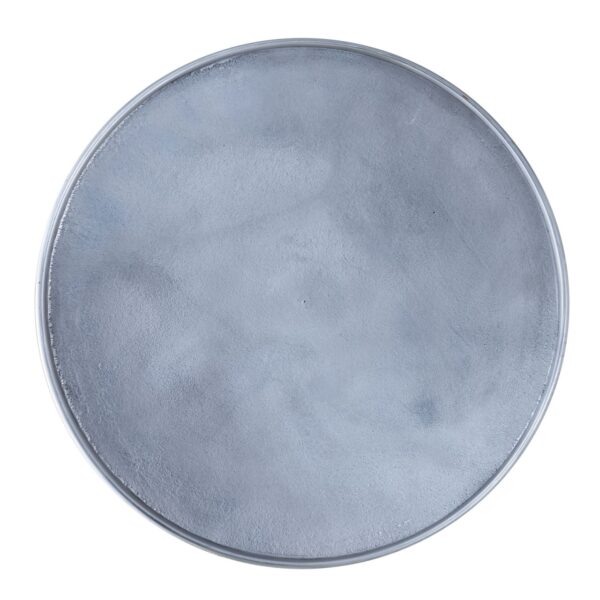 Table d'appoint décorative en métal ø 40 x 45 cm ronde Cairo argent ou or aluminium oriental – Image 8