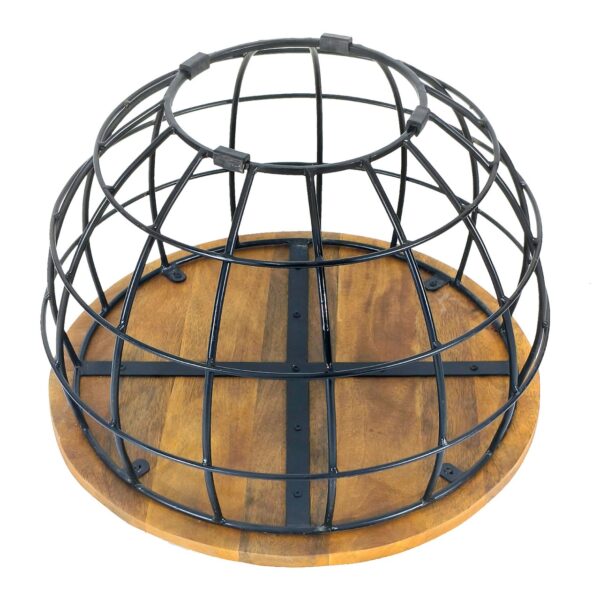 Table d'appoint table basse durable table de salon ronde Lexington ø 55 cm structure en métal massif – Image 7