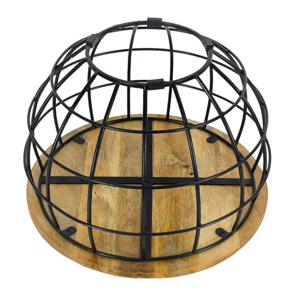 Table d'appoint table basse durable table de salon ronde Lexington ø 55 cm structure en métal massif – Image 7