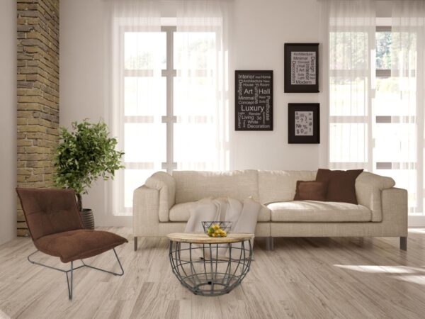 Table d'appoint table basse durable table de salon ronde Lexington ø 55 cm structure en métal massif – Image 9