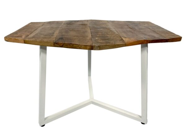 Table basse 74 x 56 cm table de salon durable table d'appoint Lyon structure métal – Image 5