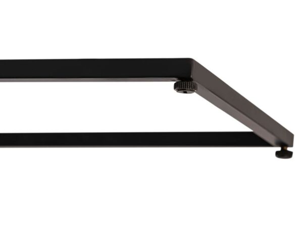 Table d'appoint table d'ordinateur portable bois 25x60x40cm table de canapé durable table C Toronto cadre en métal – Image 9