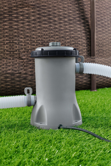 Filtres piscine Pompe à cartouche filtrante 2,0 m³/h 12V Gris - Bestway – Image 14