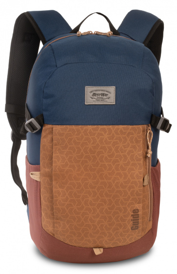 Sacs a dos sac à dos hommes 15 litres 47 x 25 cm textile bleu/rouge - Bestway – Image 4