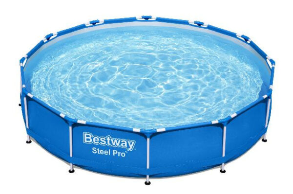 Swimming pools Steel Pro Piscine design avec cadre métallique et pompe ronde 305 - Bestway – Image 9
