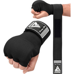 RDX IS 75cm Gel Sous Gants Avec Sangle Poignet Noire-M