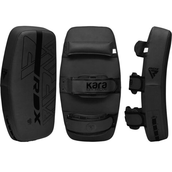RDX F6 KARA Pad de Boxe Thaï Noir Cuir PU