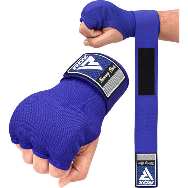 RDX IS 75cm Gel Sous Gants Avec Sangle Poignet Bleue-S – Image 2