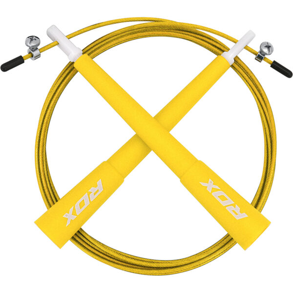 RDX C8 Cordes à sauter Jaune Plastique