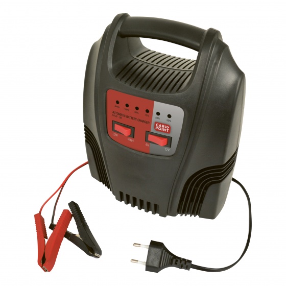 Battery chargers chargeur 6/12 Volt 8-44 Ah 8 Ampères noir - Carpoint – Image 7