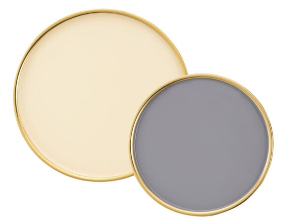 Table d'appoint set de 2 tables rondes ø 49/41 H 37/29 cm table basse décorative Glamira table basse or – Image 7