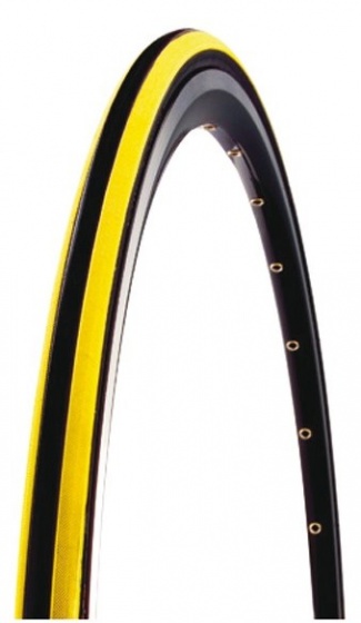 Pneux 28 Inch Race Czar pneu 700 x 23c (23-622) noir / jaune - CST – Image 4