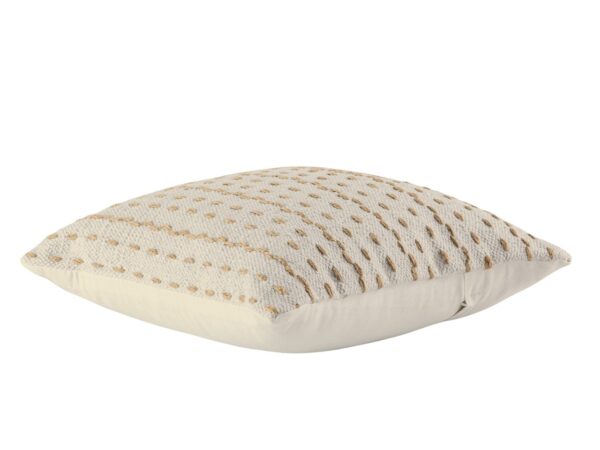 Coussin décoratif 40x40cm lot de 2 coussins décoratifs coussins de canapé coton et jute naturel – Image 7