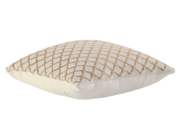 Coussin décoratif 40x40cm lot de 2 coussins de canapé coussins décoratifs coton et jute naturel – Image 9