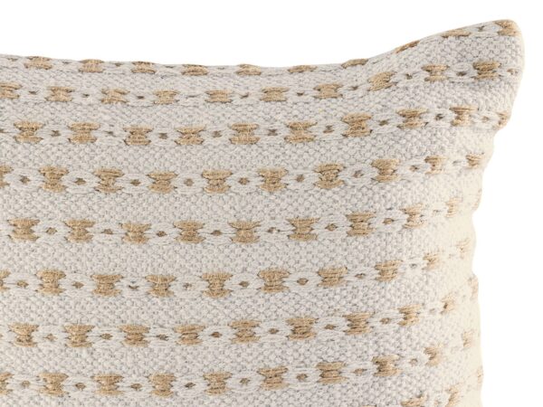 Coussin décoratif 40x40cm coussin décoratif ensemble de 12 pièces 2 x 6 coussins de canapé en PU coton et jute naturel – Image 4