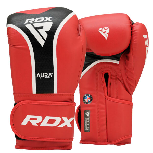 RDX GANTS DE BOXE AURA PLUS T-17 Rouge 16oz