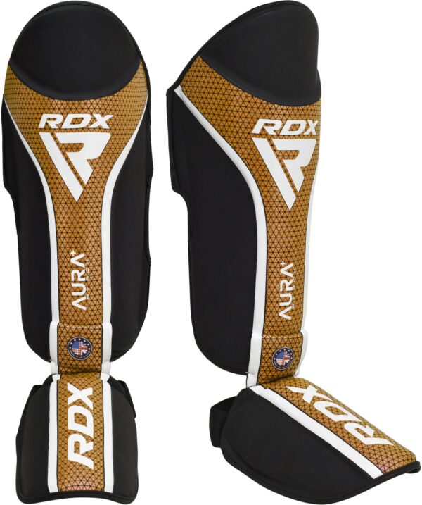 RDX PROTGE-TIBIAS AURA PLUS T-17 d'or L
