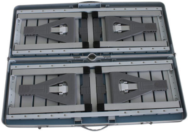 Tables de camping table de camping Limoux86 x 68 cm gris aluminium - Eurotrail – Image 9