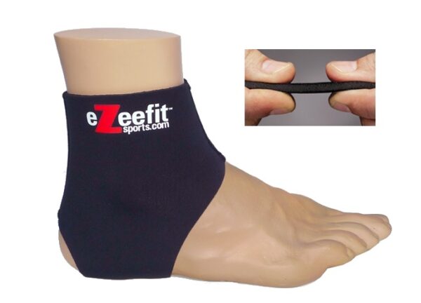 Chaussettes de randonnée Chaussettes de cheville pour points de pression et anti-ampoules 3 mm Noir taille 41-44 - EzeeFit – Image 8