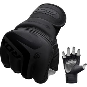 RDX F15 Noir Gants MMA Petite Cuir PU
