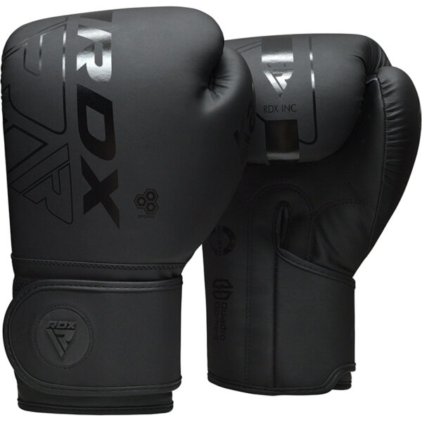 RDX F6 Kara Gants de Boxe Noir 8oz Cuir PU – Image 2