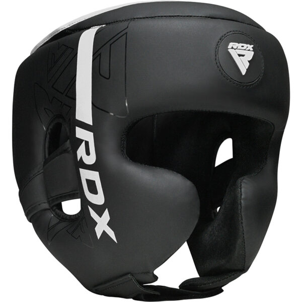 RDX F6 KARA Casque De Boxe XL blanc Cuir PU – Image 2