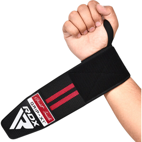 RDX WR11 Bandes de Poignet Rouge