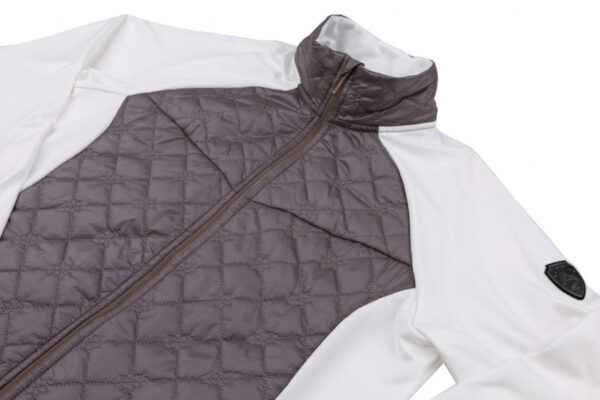 Vestes Outdoor gilet de plein air Elsa femmes polyester blanc/gris taille 42 - Hannah – Image 13