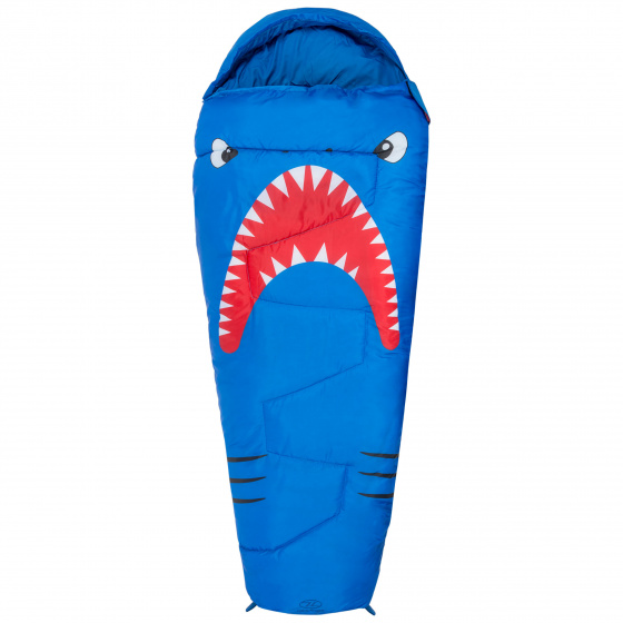 Sacs de couchage Sac de couchage momie Shark 170 cm Polyester Bleu - Highlander – Image 8