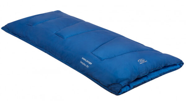 Sacs de couchage Sleepline 250 Sac de couchage Enveloppe 195 cm Bleu - Highlander – Image 10