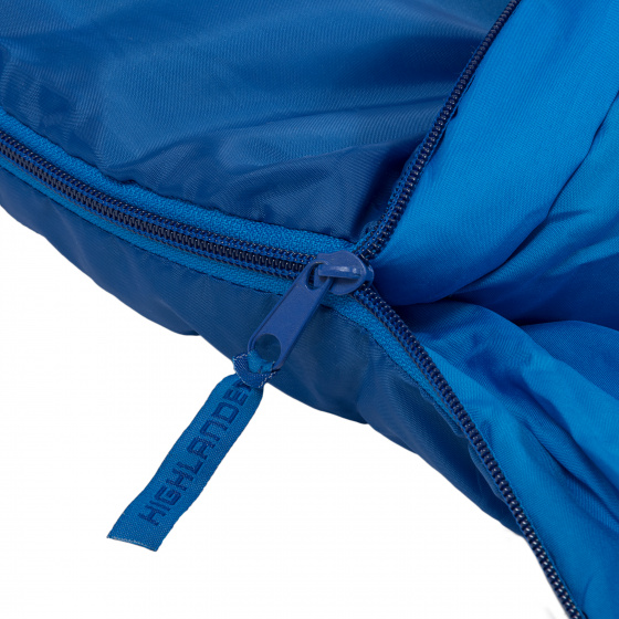 Sacs de couchage Sleepline 250 Sac de couchage Enveloppe 195 cm Bleu - Highlander – Image 14