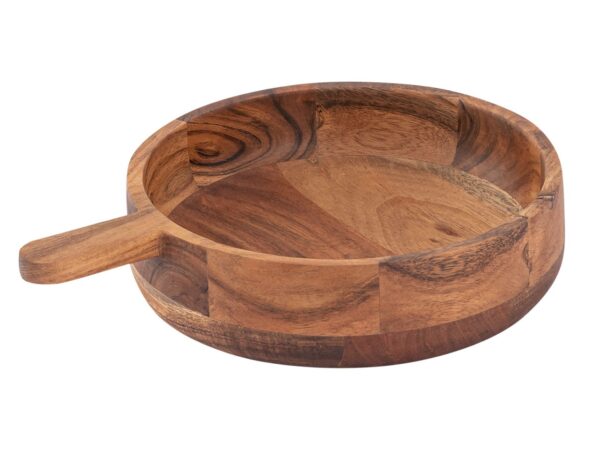 Poêle décorative en bois Masterbox 6 pièces en bois 32x25cm bol en acacia massif – Image 3
