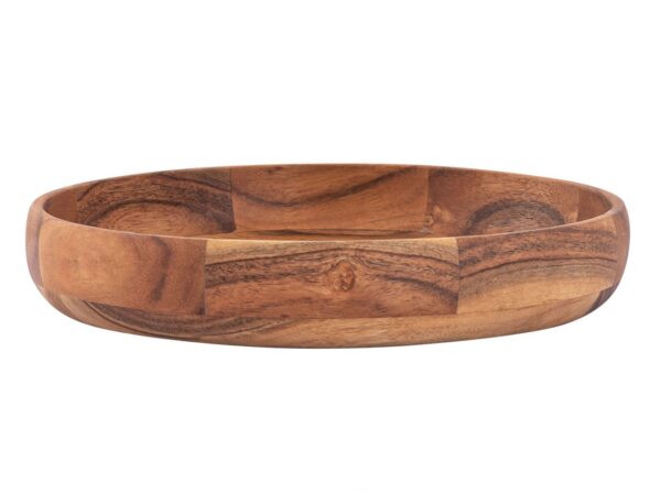 Bol à fruits bol décoratif boîte principale en bois 8 pièces ø30cm acacia massif alimentaire – Image 4