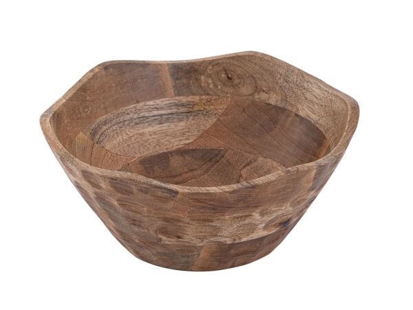 Bol décoratif Masterbox Bol en bois 8 pièces ø25 ou 30cm H6cm rond Origine bois de manguier massif – Image 5
