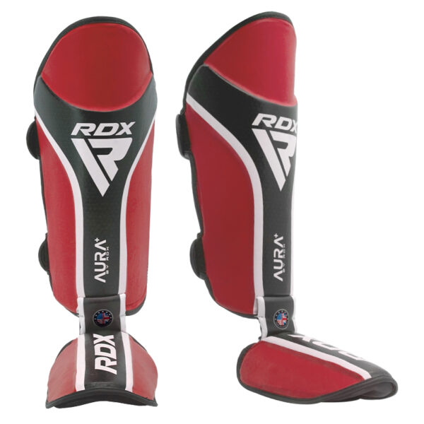 RDX PROTGE-TIBIAS AURA PLUS T-17 Rouge M