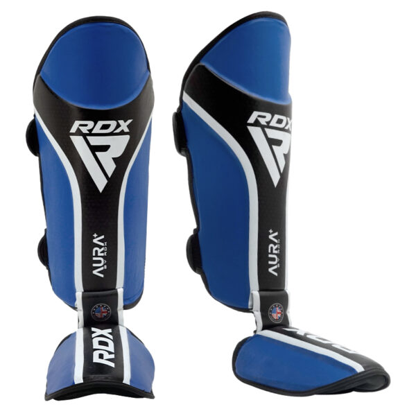RDX PROTGE-TIBIAS AURA PLUS T-17 Bleu S