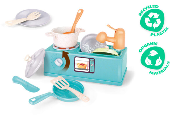 Toy kitchens Jouet évier avec eau courante 11 pièces - Kitchen Toys – Image 7