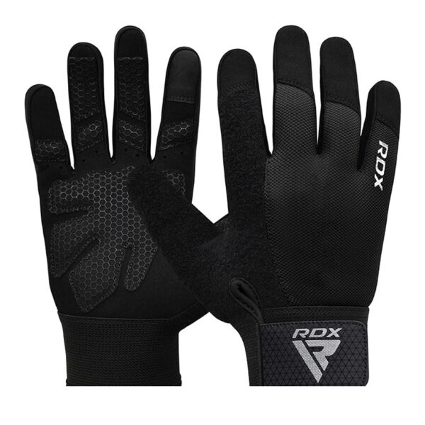 RDX W1F Full Finger Salle de sport Gants entraînement Noir M