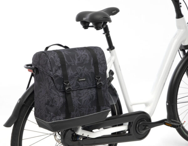 Sacs sac à vélo simple Alba simple bambou noir 21L - New Looxs – Image 14