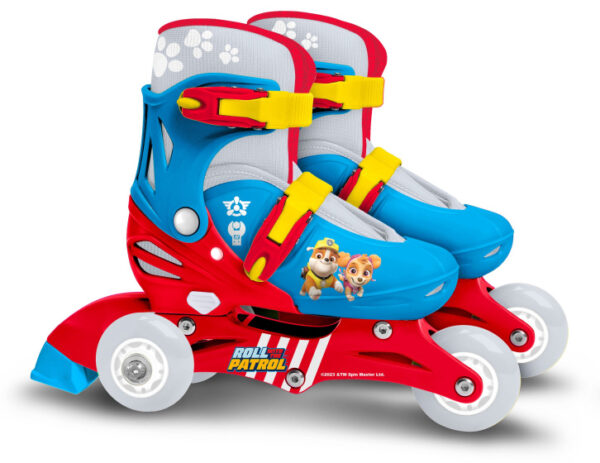 Patins à roulettes en ligne Paw Patrol Patin deux en un ajustable Taille 27-30 - Nickelodeon – Image 8