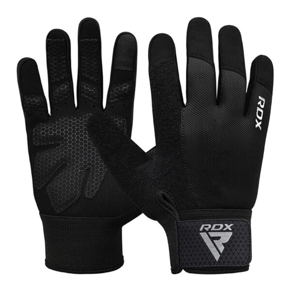 RDX W1F Full Finger Salle de sport Gants entraînement Noir XL