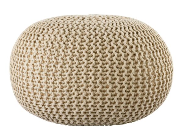 Pouf extérieur ø55cm pouf assise terrasse piscine jardin – Image 4