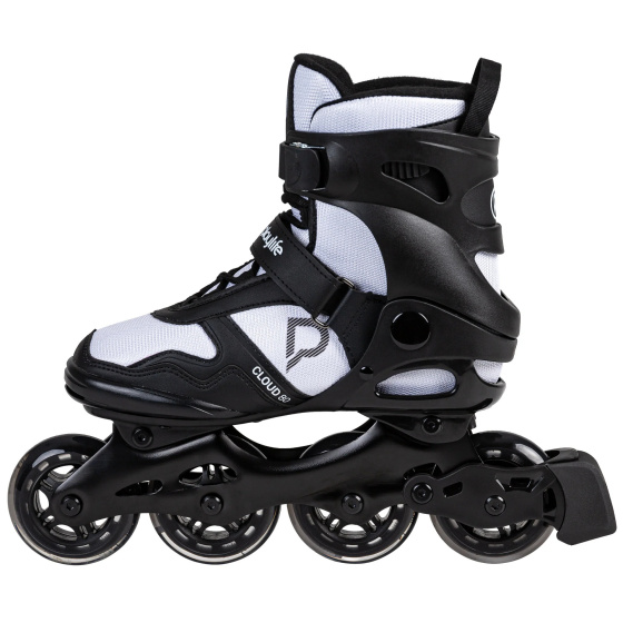 Patins à roulettes en ligne Cloud Patins à roues alignées Fitness 82A noir/blanc taille 42 - Playlife – Image 14