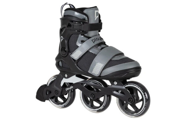 Patins à roulettes en ligne GT 110 Fitness Inline Skates Noir/Gris taille 46 - Playlife – Image 10