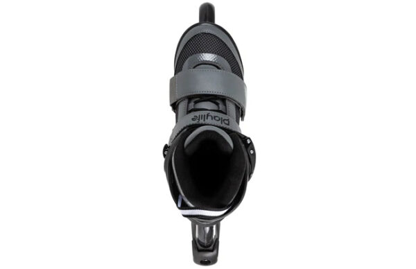 Patins à roulettes en ligne GT 110 Fitness Inline Skates Noir/Gris taille 46 - Playlife – Image 12