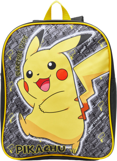 Children's backpacks Pikachu Sac à dos pour enfants Garçons 31 x 25 cm 5L Noir/Jaune - Pokémon – Image 5