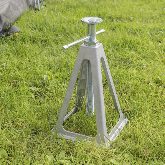 Caravan feet set de stabilisateurs d'angle pour caravane jusqu'a 3600 kg aluminium 4 pieces - ProPlus – Image 13